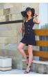 Летни рокли - Малка черна рокля Лора -  - 2908 - 13342 -  - ТОП модели и цени