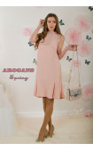 розови  Лятна разпродажба ⭐ Елегантна свободна рокля с дантела