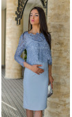 сини  Комплекти ⭐ Комплект рокля с болеро Dove