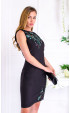black midi Formal Dresses ⭐ Black Formal Slim fit Oval neckline
