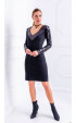 black midi Formal Dresses ⭐ Black Party Mini Dress with