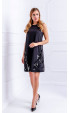 black midi Formal Dresses ⭐ Black midi regular fit formal