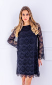 black midi Formal Dresses ⭐ Black Elegant midi regular fit Lace