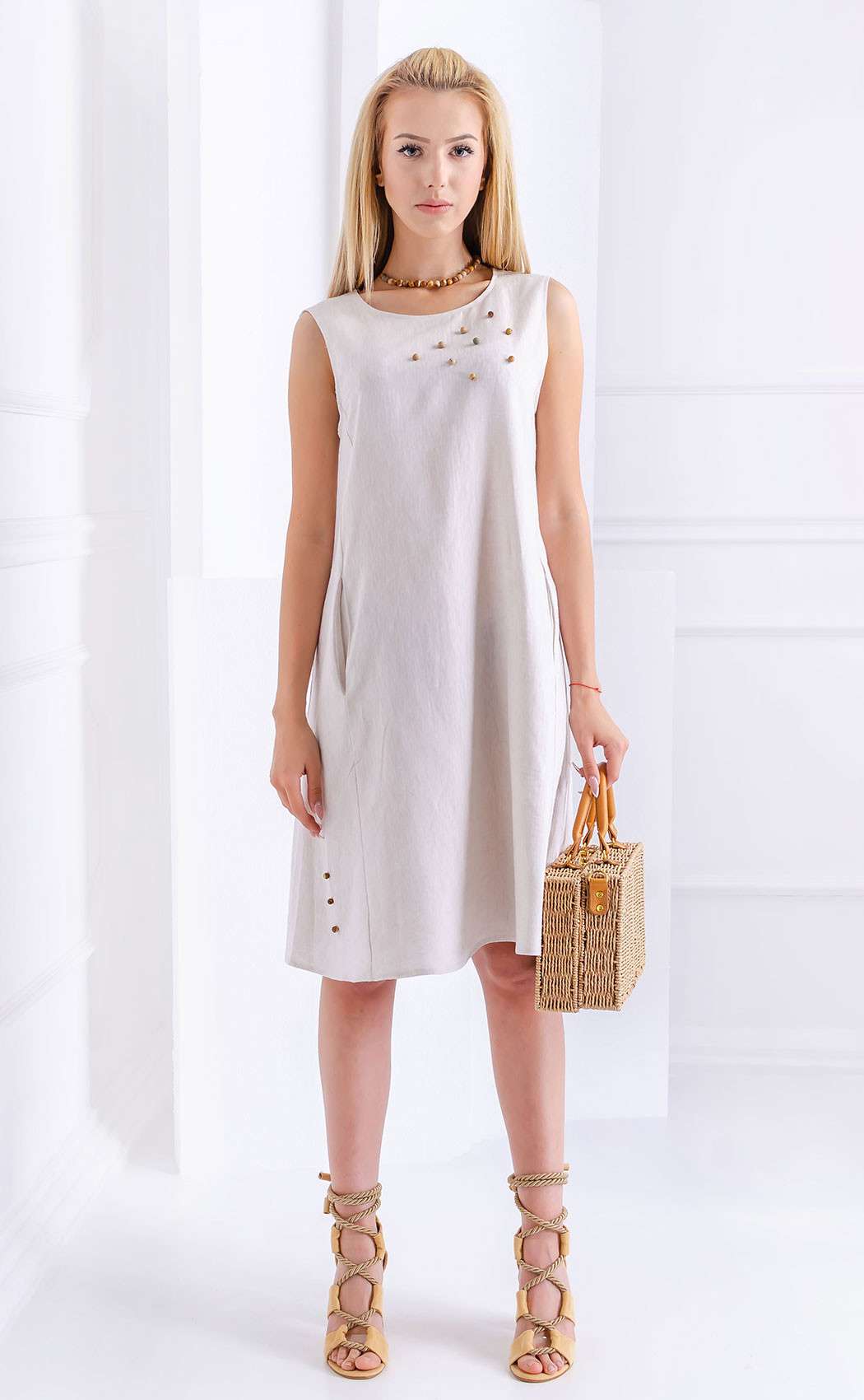 Summer dress outlet with pockets