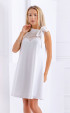 бели официални рокли за бременни Валенсия ⭐ Нежна рокля Ароганс