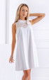 Нежна бяла рокля Валенсия