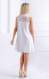 white  Formal Dresses ⭐ White formal midi lace dress Valencia