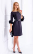 black midi Formal Dresses ⭐ Black mini dress with tulle puffies