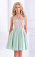 green mini Formal Dresses ⭐ Stylish mini dress in mint pink and