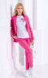 розови къси Дамски Сака ⭐ Розово спортно дамско сако тип блейзър