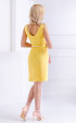 Yellow midi dress