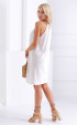 бели до коляното Летни рокли ⭐ Къса лятна рокля с бродирани