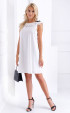 бели летни рокли ⭐ Елегантна рокля Nicole от Ароганс