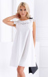 white midi Summer dresses ⭐ Elegant white summer dress Nicole