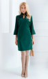 green midi Winter dresses ⭐ Formal dress Emarald Gold