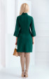 green midi Winter dresses ⭐ Formal dress Emarald Gold