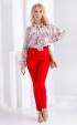 red long Long pants ⭐ празно