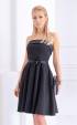 black midi Formal Dresses ⭐ Black formal bust sleeveless midi