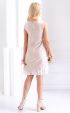 Casual beige midi dress Jessica