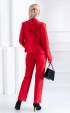  Дамски Сака ⭐ Червено ежедневно дамско късо сако