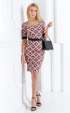 Straight midi bodycon dress Natali