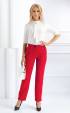 red  Long pants ⭐ Red long female pants Basic Elegance