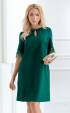 тъмно зелени официални рокли ⭐ Елегантна маслена зелена рокля