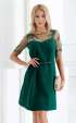 green midi Formal Dresses ⭐ Formal dark green dress Zafir