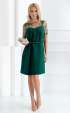 green midi Formal Dresses ⭐ Formal dark green dress Zafir