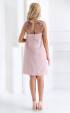 розови Официални рокли ⭐ Нежна елегантна рокля с дантела в
