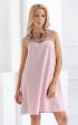розови Официални рокли ⭐ Нежна елегантна рокля с дантела в