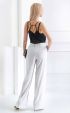 black-white long Pants ⭐ FEMALE LONG WIDE SRIPED WHITE PANTS