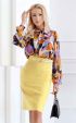 yellow midi Skirts ⭐ Woman yellow skirt Sienna