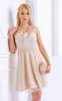 beige midi Formal Dresses ⭐ Elegant formal midi beige dress