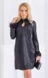 black midi Formal Dresses ⭐ Party black midi dress with