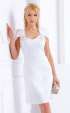 Официални рокли до коляното Serena ⭐ бяла дамска рокля с тюл Ароганс