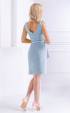 blue midi Formal Dresses ⭐ Elegant light blue midi dress Paola