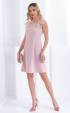 pink mini Dresses ⭐ Pink formal elegant lace dress