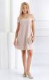 beige midi Formal Dresses ⭐ Beige formal A silhouette dress