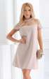 beige midi Formal Dresses ⭐ Beige formal A silhouette dress