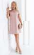 pink midi Formal Dresses ⭐ Pink wide cut formal midi dress