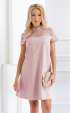 pink midi Formal Dresses ⭐ Pink wide cut formal midi dress