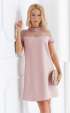 pink midi Formal Dresses ⭐ Pink wide cut formal midi dress