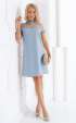 blue midi Formal Dresses ⭐ Light blue midi formal dress Olivia