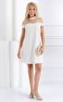 white midi White dresses ⭐ White formal midi wide cut dress